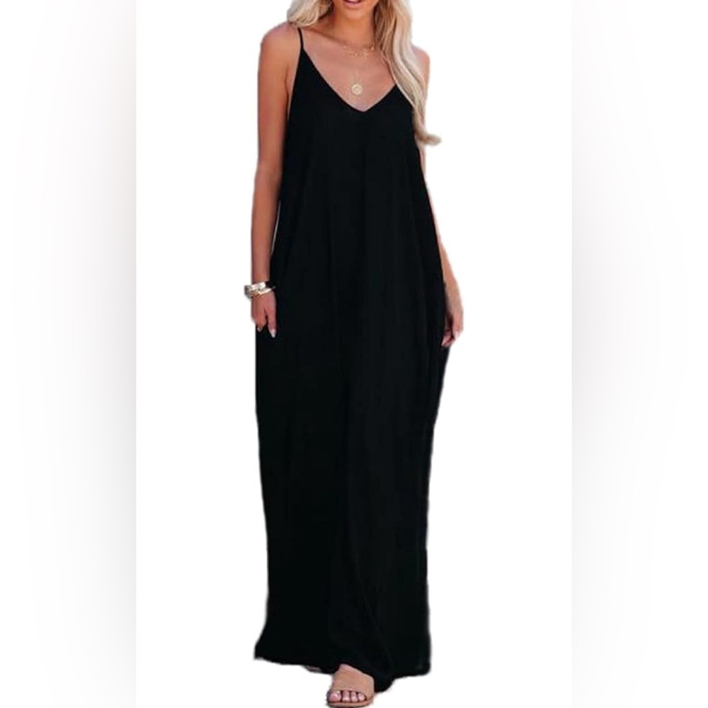 Zara boho maxi dress
